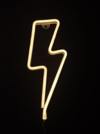 LED ⚡ Lightning logo