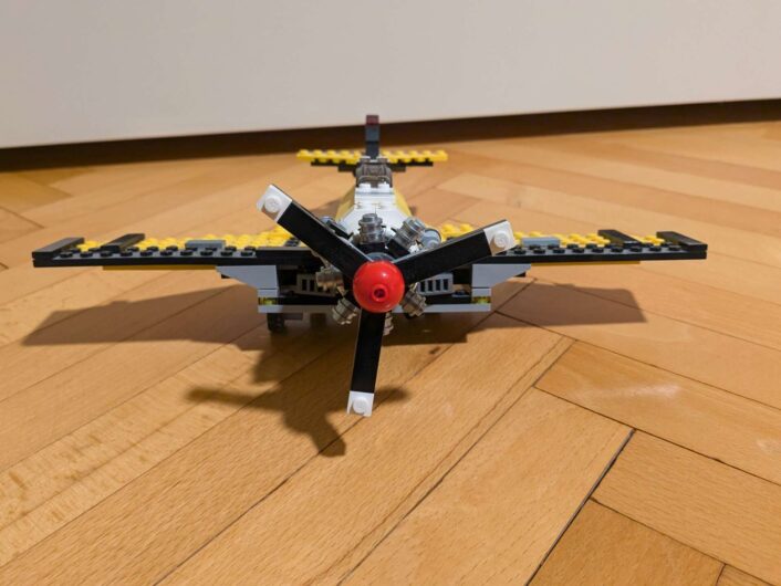 lego creator 6745 : lietadlo, helikoptéra, stíhačka