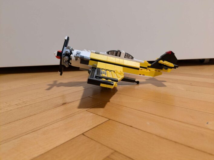 lego creator 6745 : lietadlo, helikoptéra, stíhačka