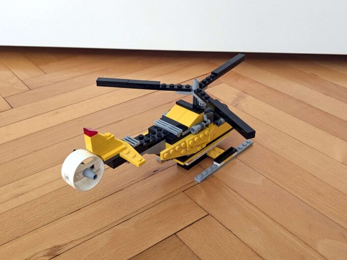 lego creator 6745 : lietadlo, helikoptéra, stíhačka