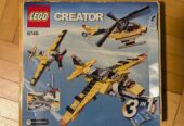 lego creator 6745 : lietadlo, helikoptéra, stíhačka