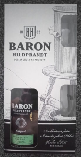 Baron Hildprandt Hruškovice + 2 sklenice