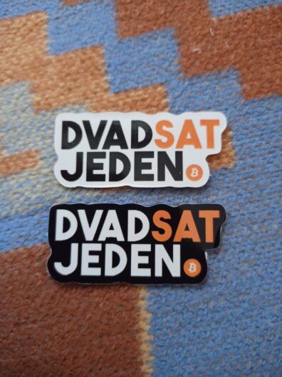 Dvadsatjeden nálepky