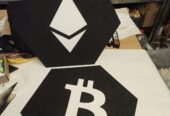 Bitcoin a iné logá