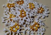 Vianočná voňavá sada vločiek na stromček pre pravých Bitcoinerov!
