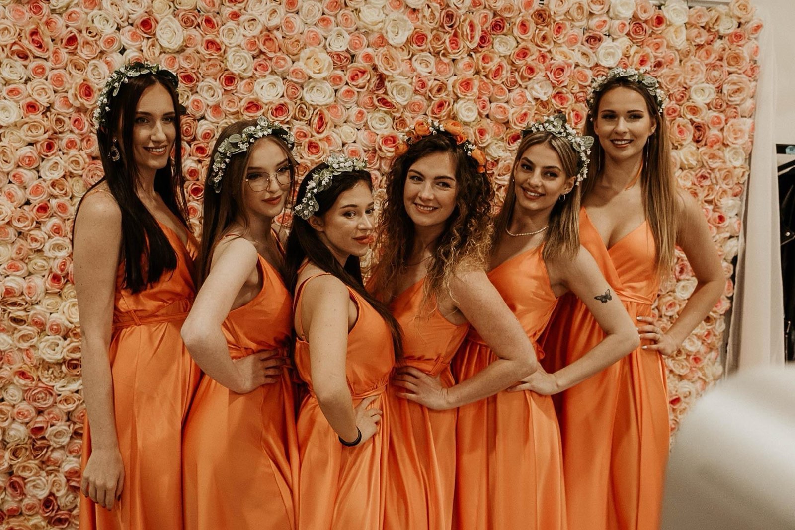 Oranžové šaty – veľkosť UNI (XS-L)