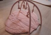 Plush Pink Sensory Baby Playmat