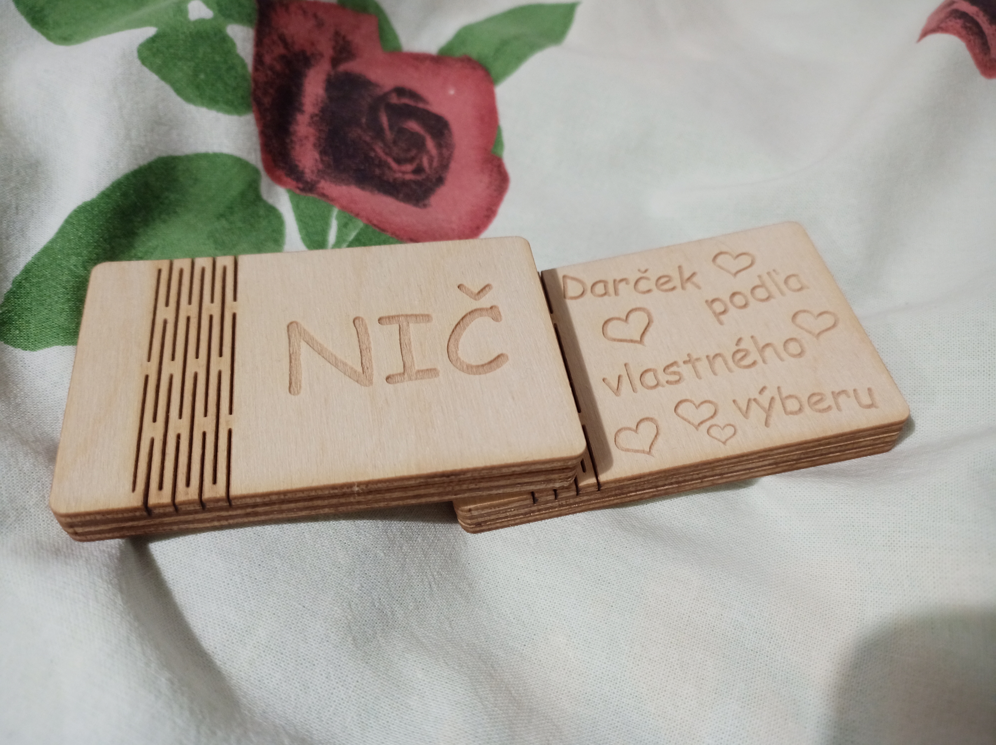 darčeková krabička na peniaze