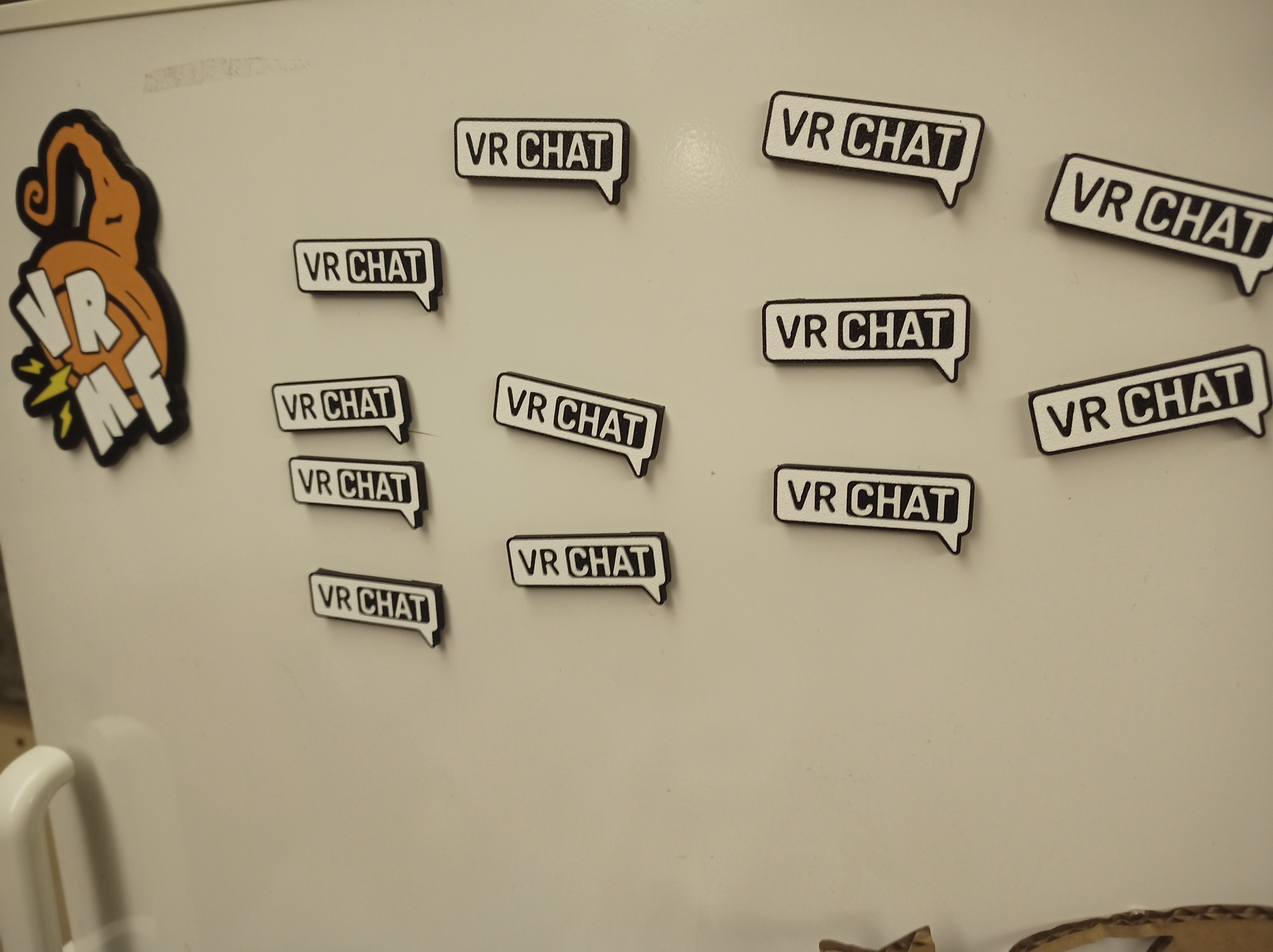 VRchat nagnets and keychains