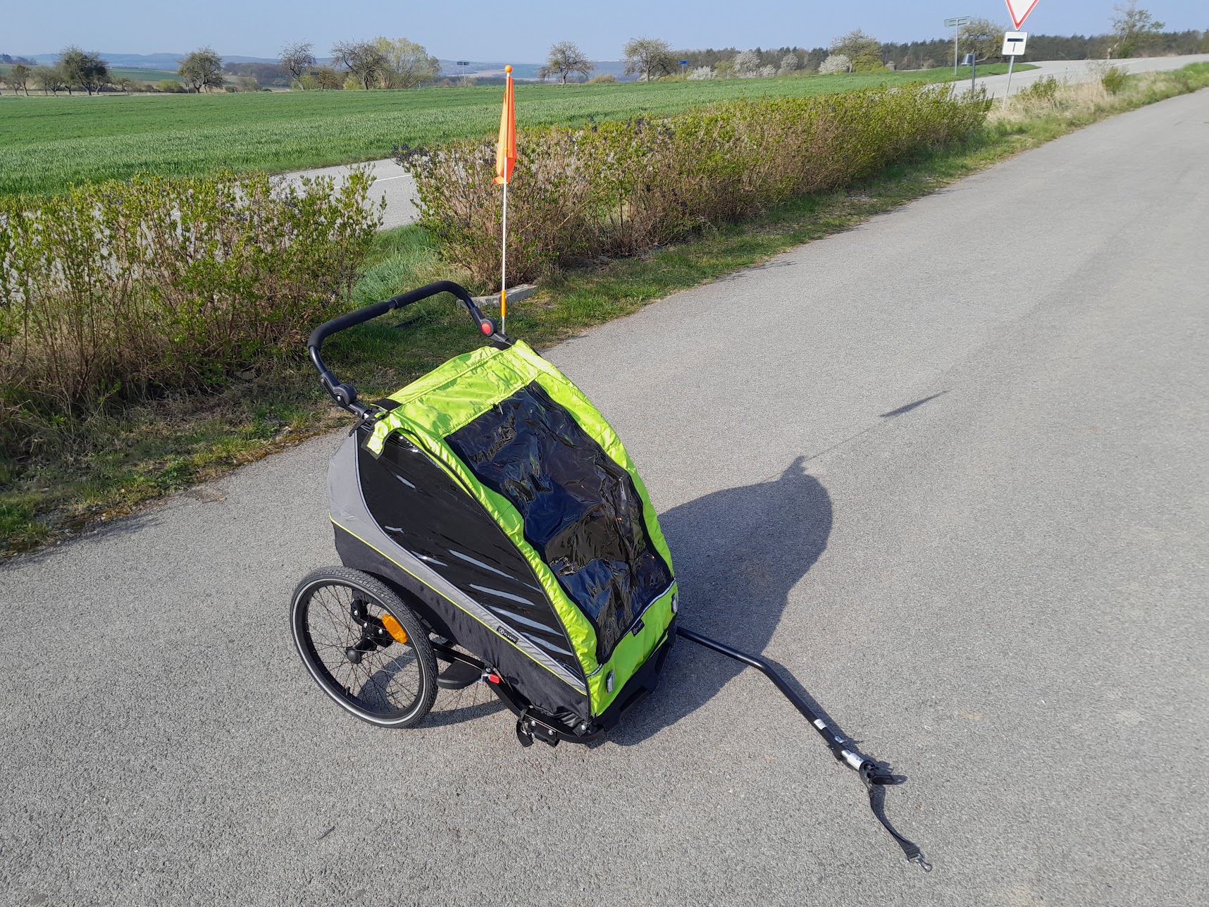 Cyklovozík pre dve deti