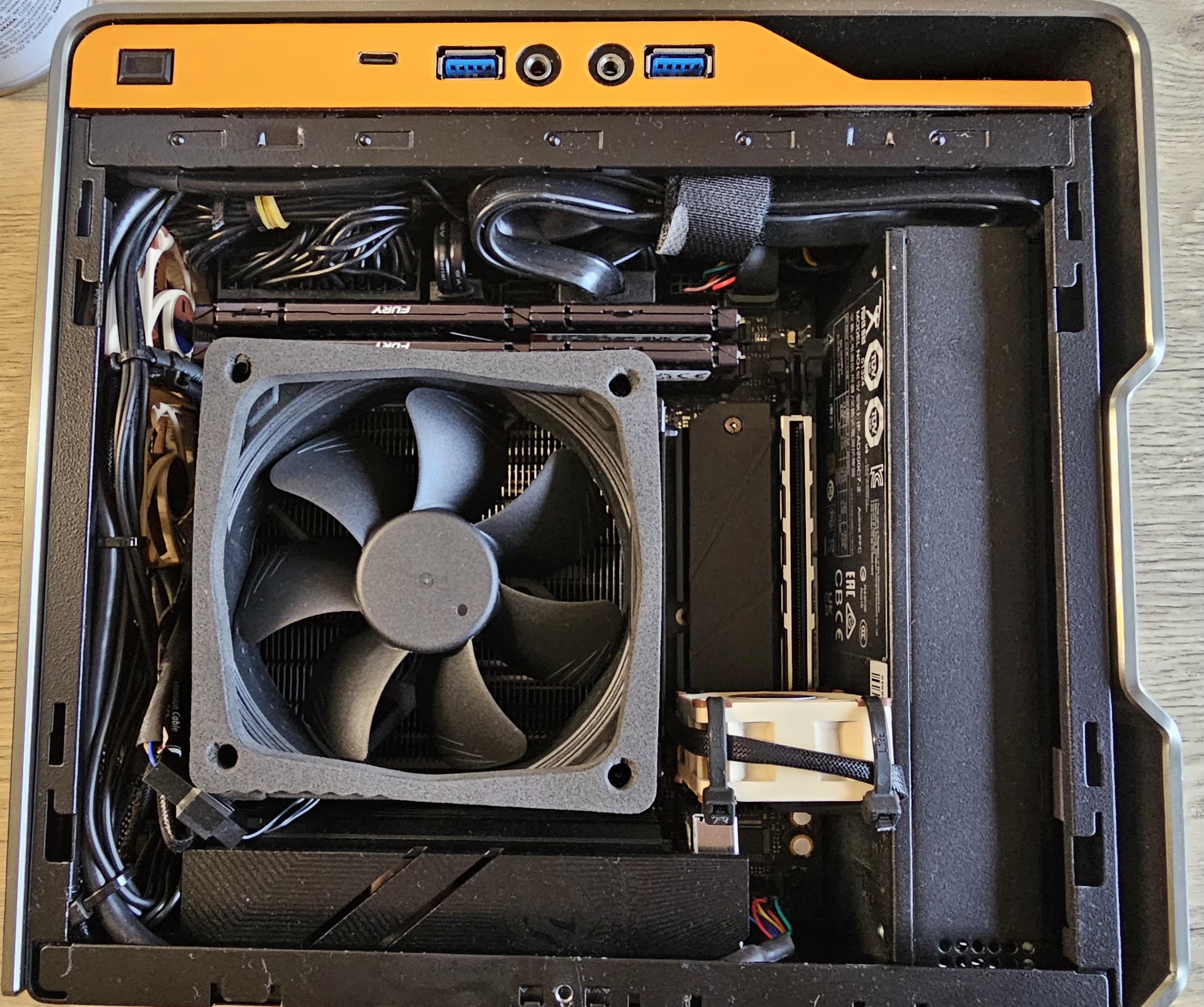 Mini ITX QUIET PC – AMD 8600G, Radeon 760M, DDR5 32G, Wifi 6E – NOCTUA enhanced