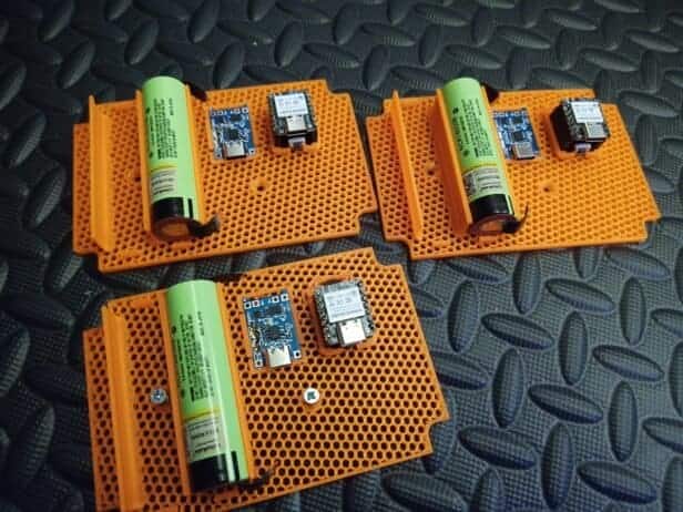 MeshCore repeater 3D tlačená vložka, kit alebo celý