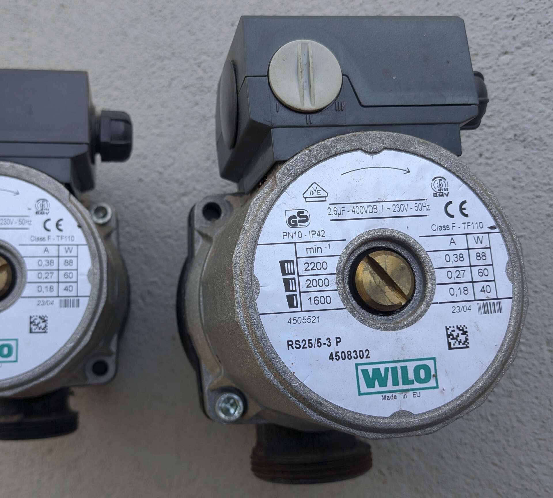 circulation pump Wilo RS25/5-3