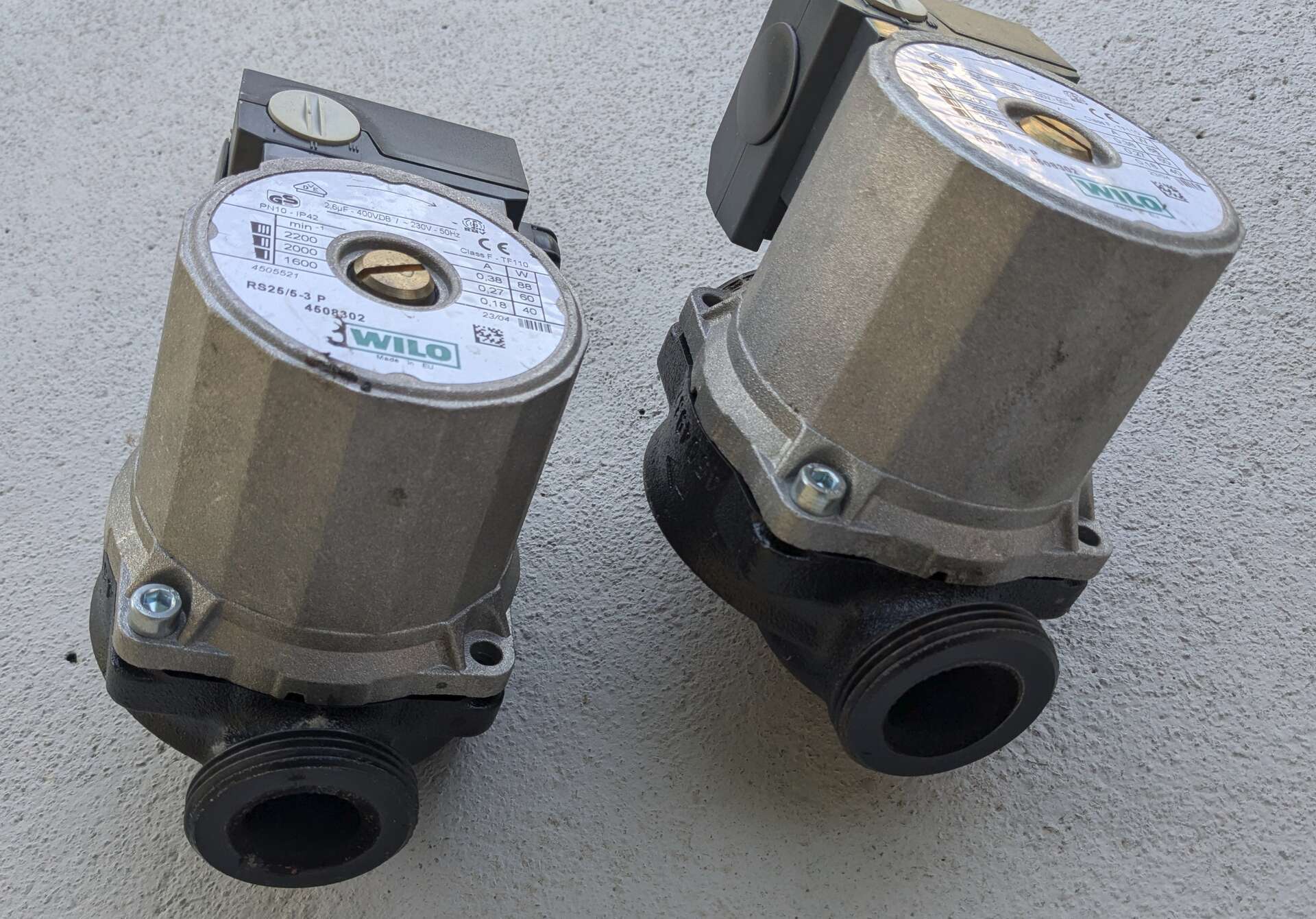 circulation pump Wilo RS25/5-3
